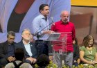 Hugo Motta e Paes são vaiados em evento com Lula no Dia dos Professores no Rio, e presidente da Câmara ouve coro de 'sem anistia'