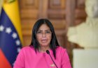 ‘Basta de ordens de Washington na Venezuela’, diz Delcy Rodríguez