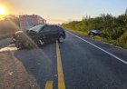 Motorista morre após colisão frontal entre dois carros na BR-230, na PB