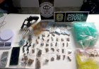 Polícia civil prende casal por tráfico de drogas e posse ilegal de arma de fogo em Areia/PB