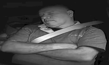 VÍDEO mostra que motorista de carreta que prensou carro e matou advogado cochilou ao volante