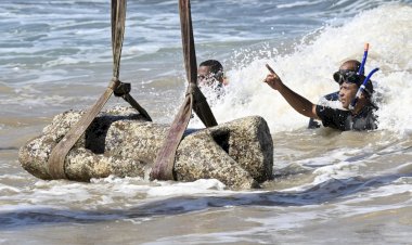 Egito revela vestígios de cidade submersa com mais de 2 mil anos
