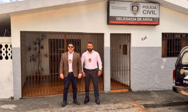 Polícia Civil celebra melhorias na Delegacia de Areia em parceria com órgãos públicos