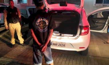 Carro roubado é localizado e adolescente é apreendido no Esplanada