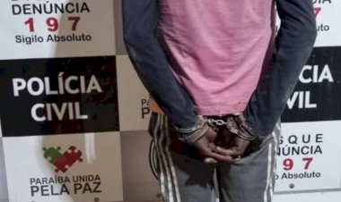 Homem é preso em flagrante por abusar sexualmente de primo de 10 anos, na Paraíba