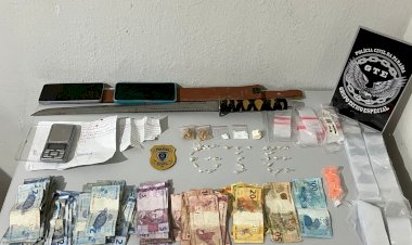 Mulher é presa por tráfico de drogas no Multirão, em Alagoa Nova