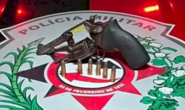 Homem é preso com arma de fogo após denúncias de ameaças em bar de Itabaiana