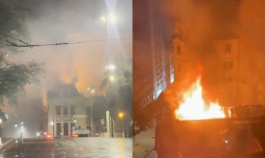 Incêndio atinge prédio da Faculdade de Direito da USP no centro de SP