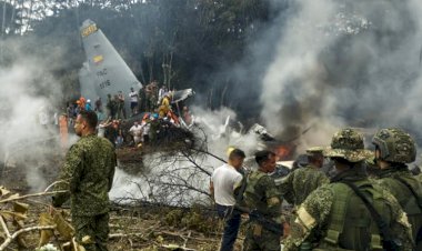 Queda de avião militar na Colômbia deixa ao menos 66 mortos