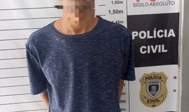 Polícia Civil prende suspeito de tráfico e apreende arma com numeração raspada em Algodão de Jandaíra