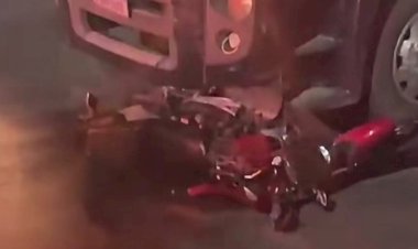 Acidente entre moto e caminhão deixa um homem morto, na Paraíba