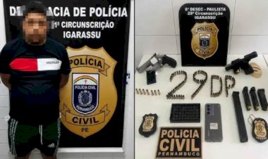 Líder de facção criminosa de Arara é preso em Pernambuco em ação conjunta das polícias