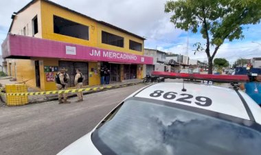 Polícia investiga se homem morto com tiro na cabeça dentro de mercado foi confundido com assaltante, em João Pessoa
