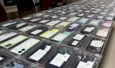 Mais de 300 celulares roubados são recuperados durante operação da Polícia Civil, na Paraíba