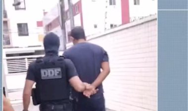 Homem suspeito de estelionato é preso durante operação, em João Pessoa
