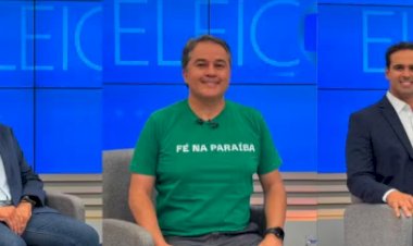TVs Cabo Branco e Paraíba fazem debate entre candidatos ao governo da Paraíba; veja regras e como assistir