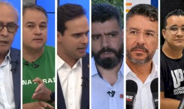 Caminhadas, debate e encontro com sindicatos: veja como foi o dia dos candidatos ao governo da PB