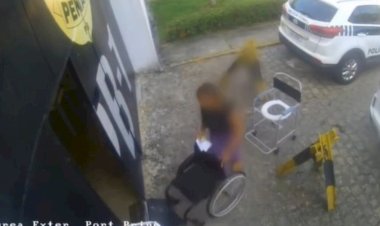 JOÃO PESSOA: Mulher é presa ao tentar entrar em presídio com droga e objetos escondidos em cadeira de rodas