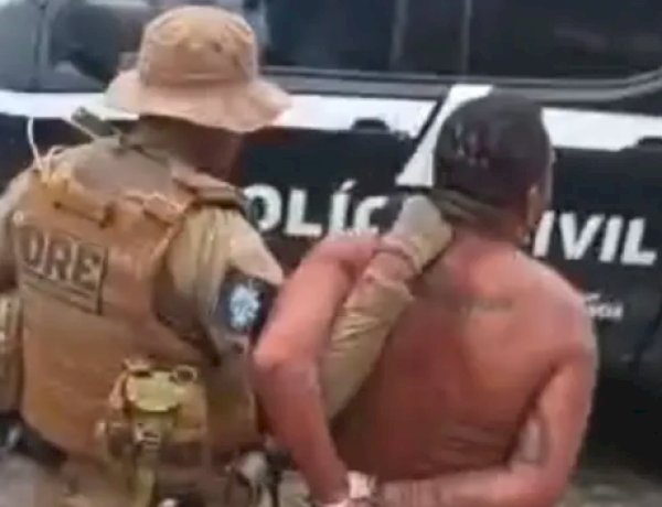 ‘Braço direto de traficante’ é preso pela Polícia Civil em Campina Grande/PB