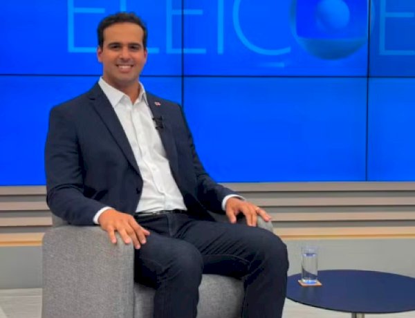 Lucas Ribeiro, candidato ao governo da Paraíba, promete diminuir analfabetismo e pobreza no estado