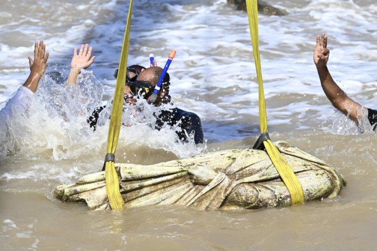 Egito revela vestígios de cidade submersa com mais de 2 mil anos