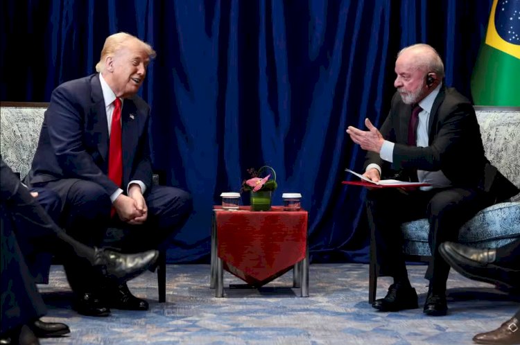 Trump chama Lula de 'muito vigoroso' e diz que reunião sobre tarifas foi 'muito boa'