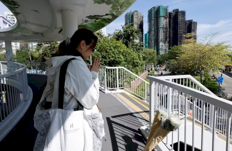 Após 2 dias, bombeiros concluem combate ao incêndio que atingiu conjunto de arranha-céus em Hong Kong; nº de mortos sobe para 128