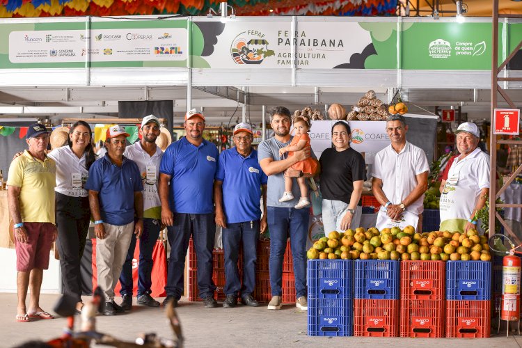Cooperativa de Esperança destaca força da agricultura familiar em feira estadual realizada em Campina Grande