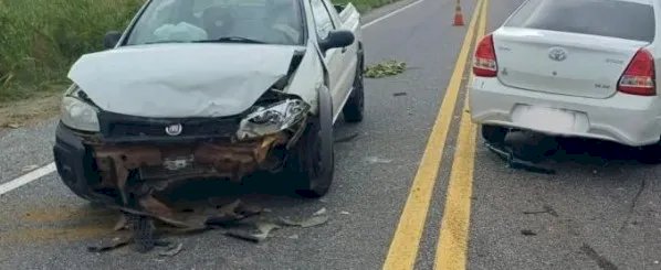 Motorista embriagado e sem CNH provoca acidente com três veículos no Sertão da Paraíba