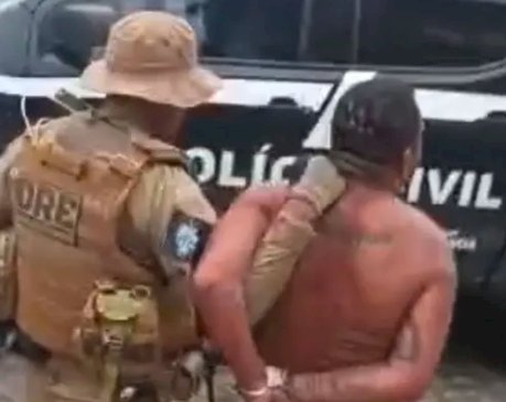 ‘Braço direto de traficante’ é preso pela Polícia Civil em Campina Grande/PB