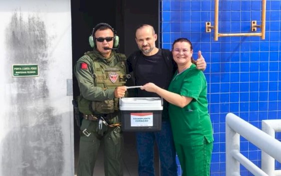 Coração é transportado do Trauma-CG para o Hospital Metropolitano de Santa Rita; coronel detalha como foi a ação