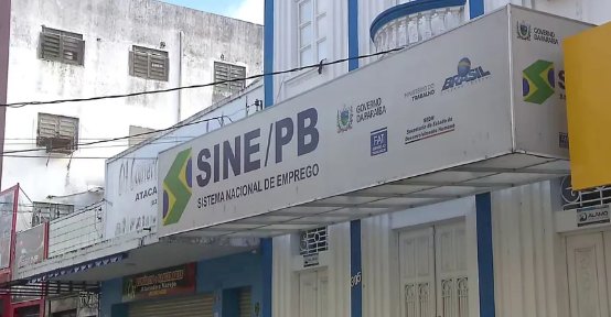 Paraíba tem mais de 1,5 mil vagas de emprego oferecidas pelos Sines