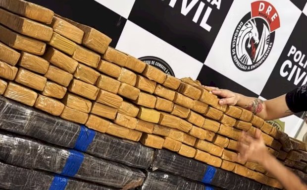 Cerca de 400 kg de drogas vindas do Paraguai são apreendidos em Campina Grande
