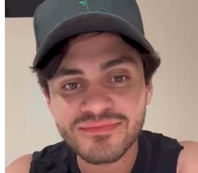 Lucas Veloso se pronuncia após ter Instagram retirado do ar por decisão judicial; VÍDEO